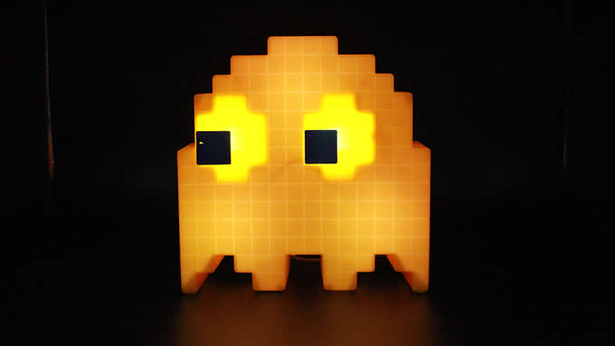 Pac Man Ghost Light USB Powered Multi-colored Lamp