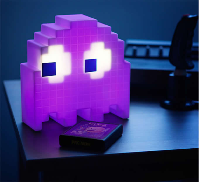 Pac Man Ghost Light USB Powered Multi-colored Lamp