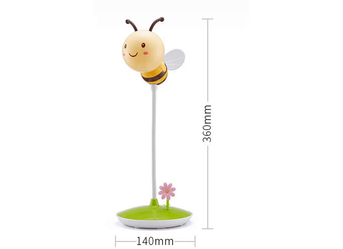   Portable Bee Rechargeable Led Night Light with Wireless Remote Control