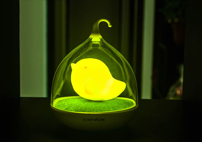   Portable Bird Rechargeable Led Night Light