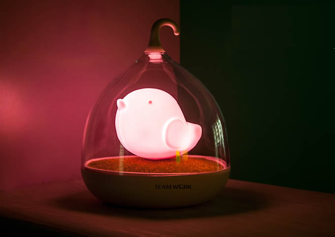   Portable Bird Rechargeable Led Night Light