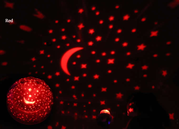   Romantic Rotating  Magic Ball Star Projector