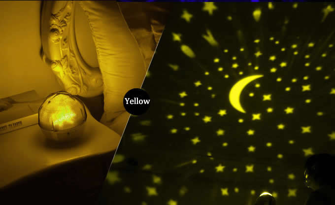   Romantic Rotating  Magic Ball Star Projector