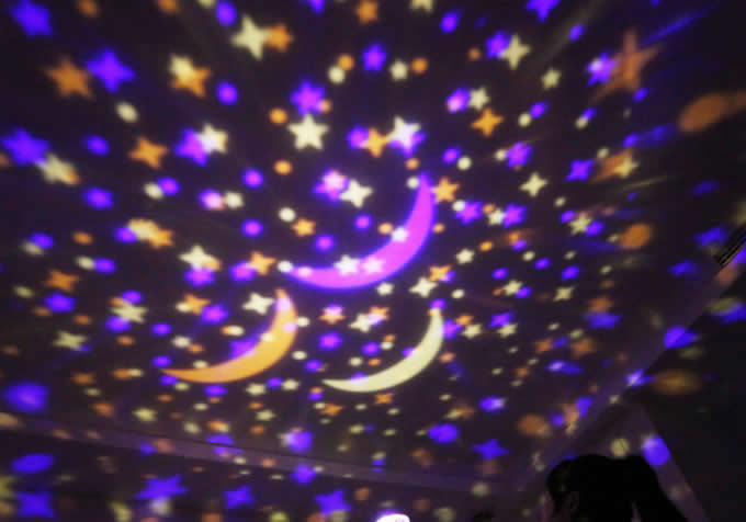   Romantic Rotating  Magic Ball Star Projector