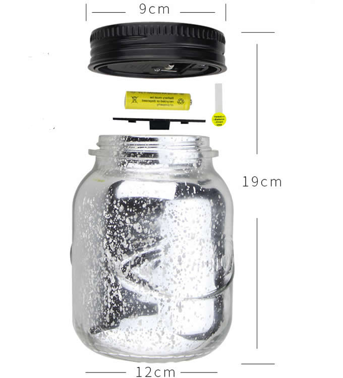 Solar Astro Starfield  Jar