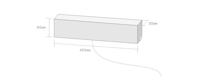 Solid Wood LED Bedside lamp Wall Lamp 