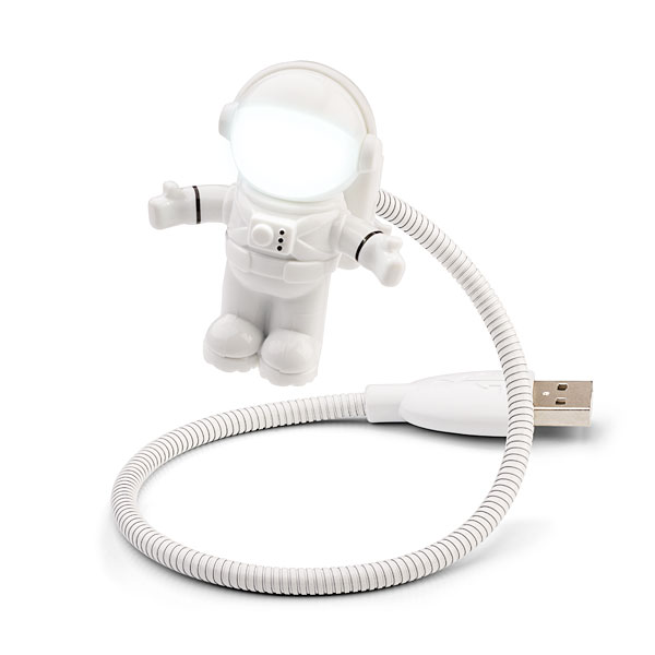 Lampe astronaute, cadeau créatif rechargeable USB Spaceman Night Light pour  Noël pour les fans de l'espace coloré B