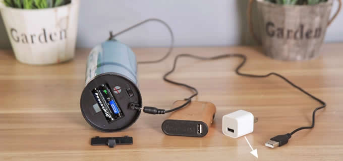 USB Operated  String Lights in Glass Bottle