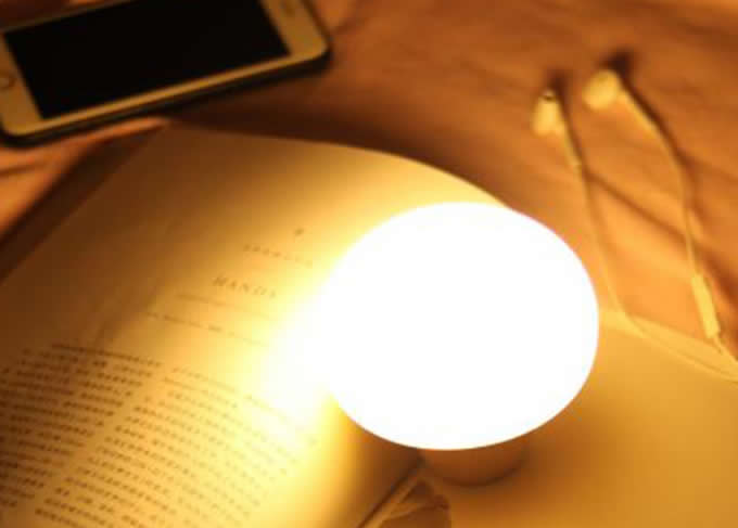  USB Rechargeable Baby LED Mushroom Night Lamp