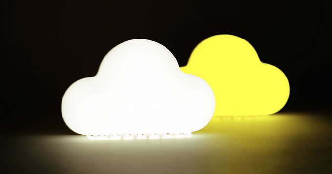 USB Rechargeable Cloud Night Light