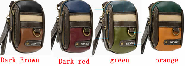 Classic outdoor travel mobile phone bag key card organization waist bag handbag