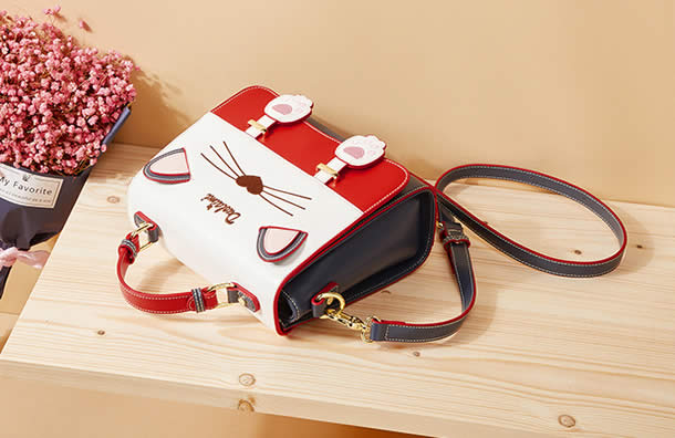 Cute cartoon cat fashion handbag beautiful shoulder bag