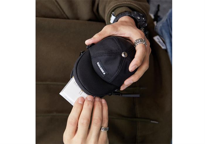 Mini Nylon Baseball Cap Wallet, Key Bag,Creative Gift
