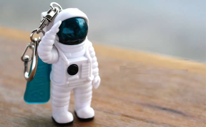 Astronaut key chain Light 