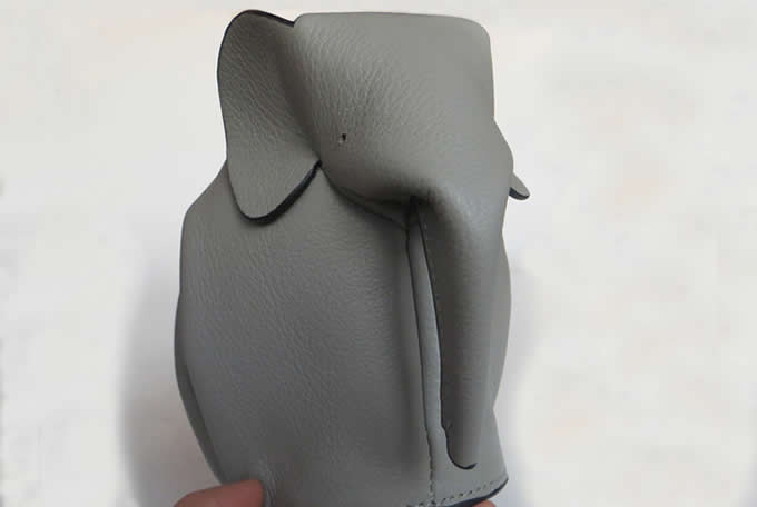   Genuine Leather Elephant Shoulder Bag