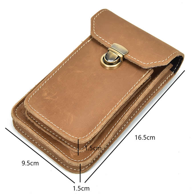    Genuine  Leather Vertical / Horizontal Case Cover With Belt Clip Holster  