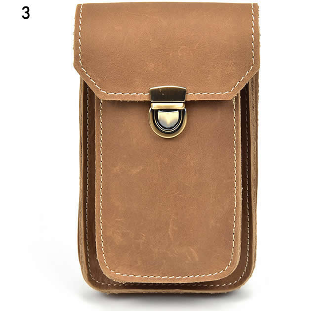    Genuine  Leather Vertical / Horizontal Case Cover With Belt Clip Holster  