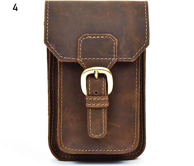    Genuine  Leather Vertical / Horizontal Case Cover With Belt Clip Holster  