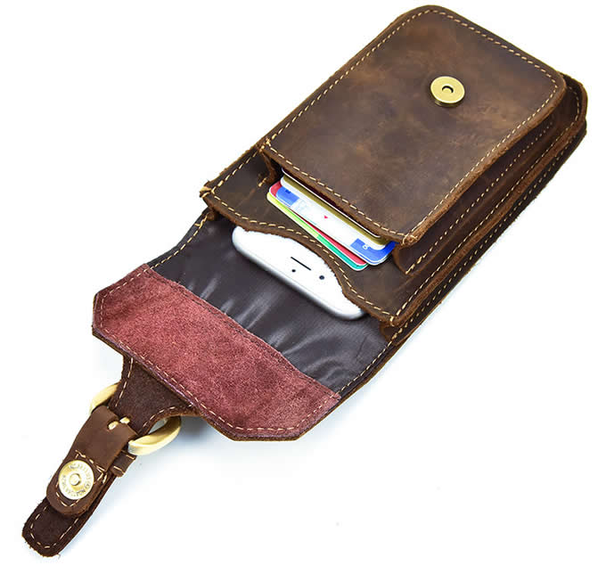    Genuine  Leather Vertical / Horizontal Case Cover With Belt Clip Holster  