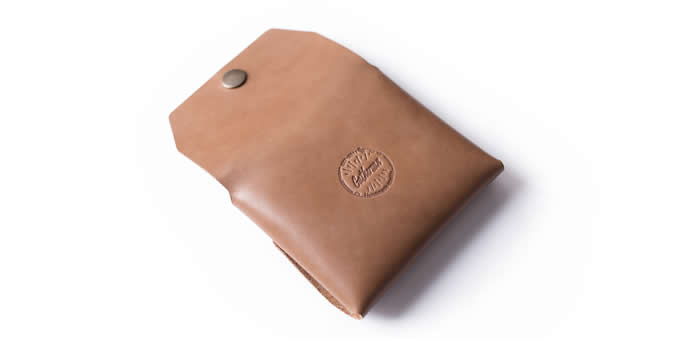    handmade Genuine  Leather Credit Card Holder