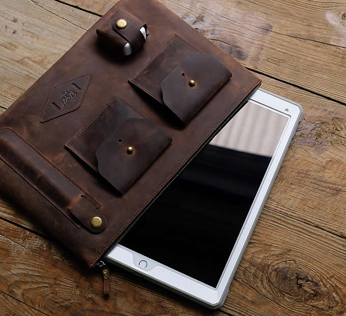 Handmade Genuine Leather iPad pro 12.9