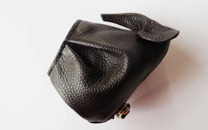 Handmade Leather Elephant Shaped Coin Purse