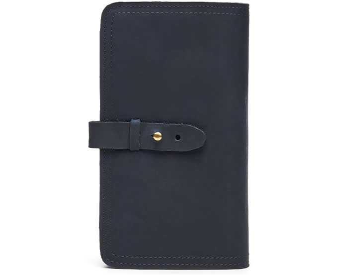 Handmade Leather Multi-Purpose Travel Wallet Card Passport Holder