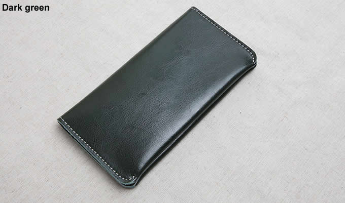 Men's  Bifold Leather Minimalistic Slim Wallet