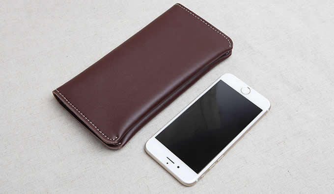 Men's  Bifold Leather Minimalistic Slim Wallet