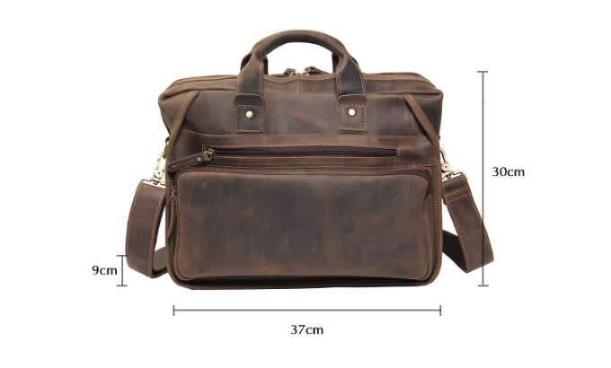 Vintage Handmade Leather Messenger Bag for Briefcase Satchel Bag &under to 10 inch Laptop 