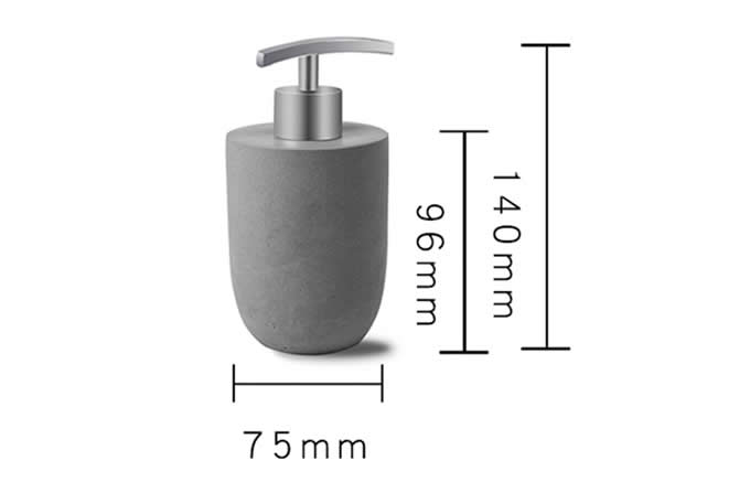  Concrete Hand Washing Liquid Bottle