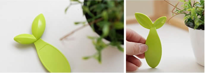 Plant Sprout  Toilet Seat Handle
