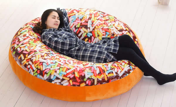 3D Doughnut  Pillow Cushion