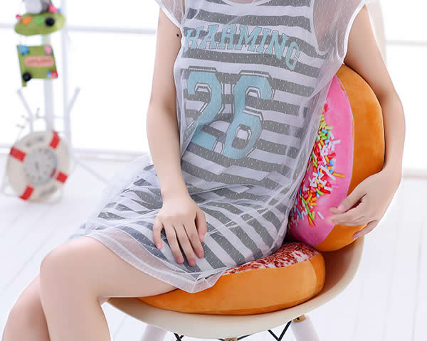 3D Doughnut  Pillow Cushion