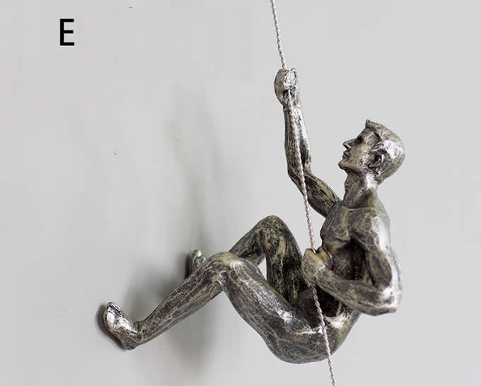   Climbing Man Wall Sculpture 