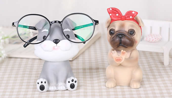  Cute Dog Eyeglass Holder