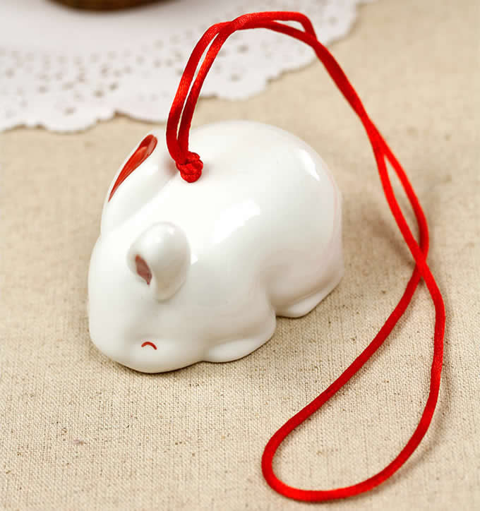 Cute Rabbit Wind Bell