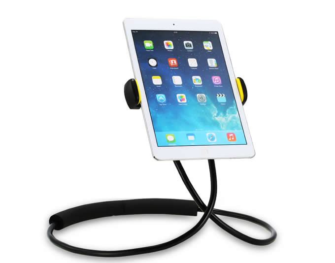 DIY Free Rotating Flexible Hang Neck Universal Mobile Phone Ipad Stand