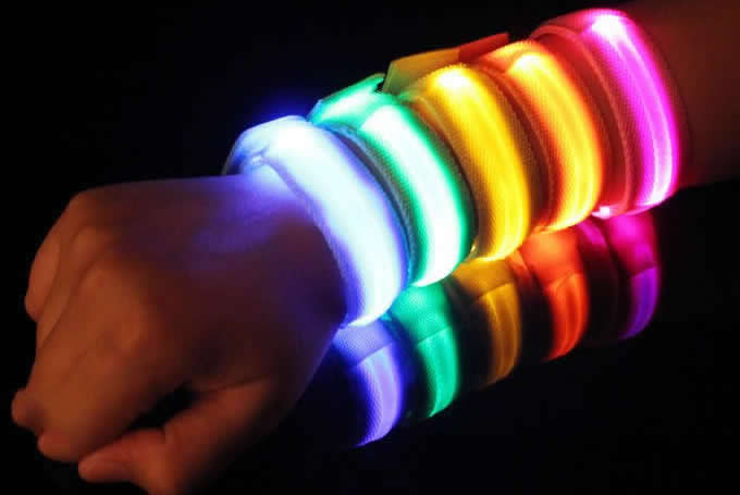 Glowing Arm Band belt 