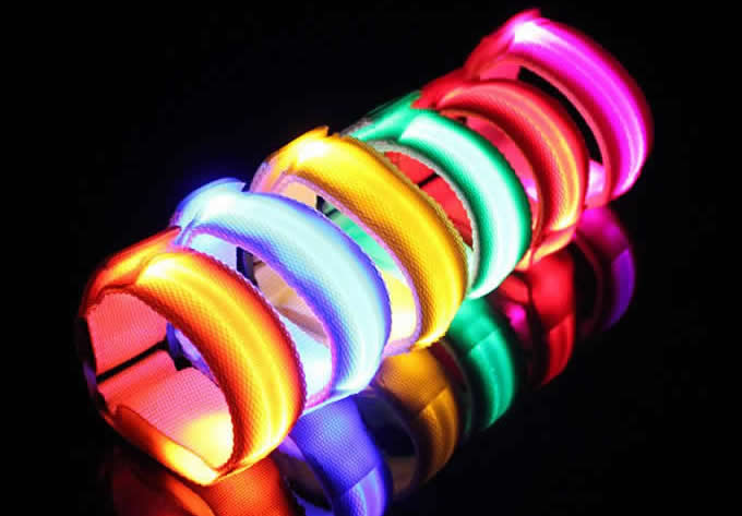 Glowing Arm Band belt 