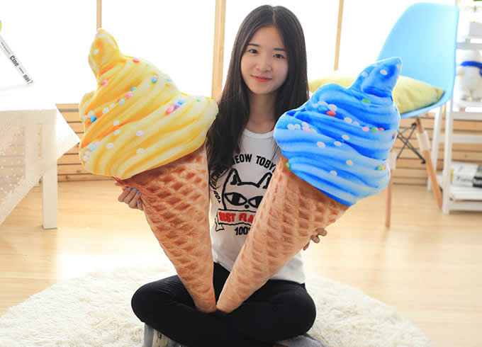 Ice Cream Pillow Cushion 