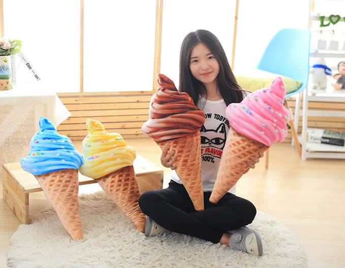 Ice Cream Pillow Cushion 