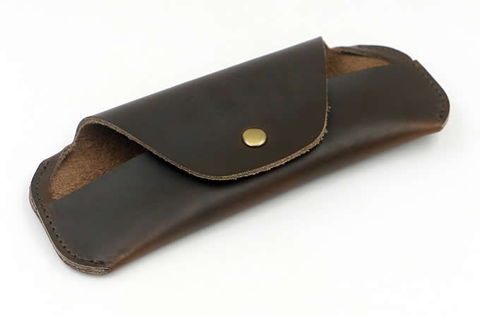 Leather Eyeglass Case