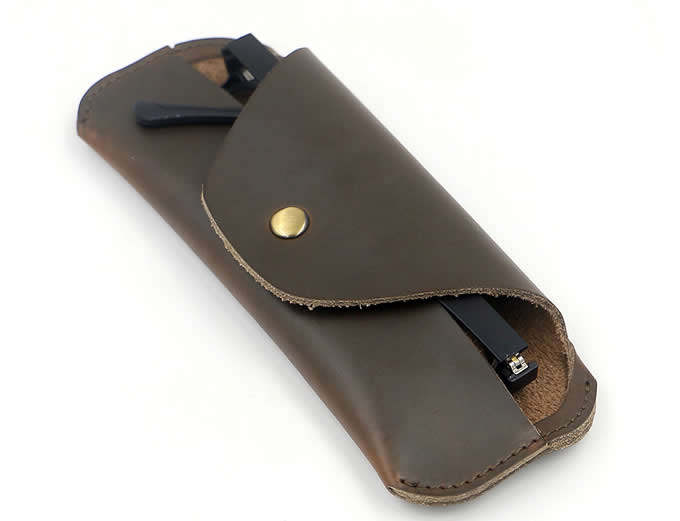 Leather Eyeglass Case