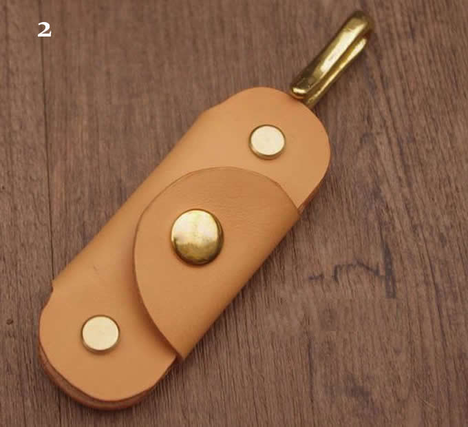 Leather Handmade Minimalist Key Case