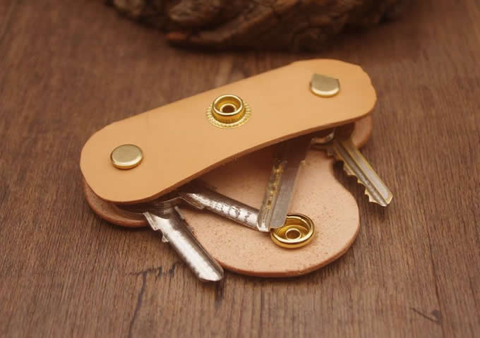 Leather Handmade Minimalist Key Case