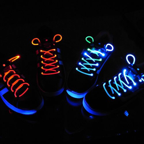 Personalised Gifts,Valentine’s Day gifts, LED Flashing Party Shoelaces