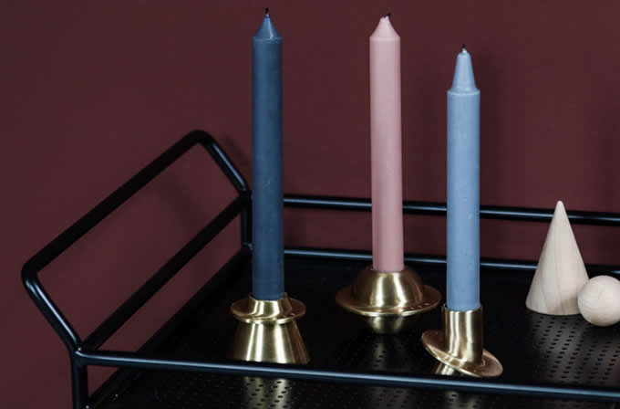  Modern Brass Candle Holder Candlestick Holder