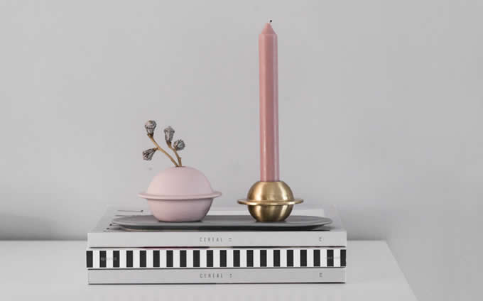  Modern Brass Candle Holder Candlestick Holder