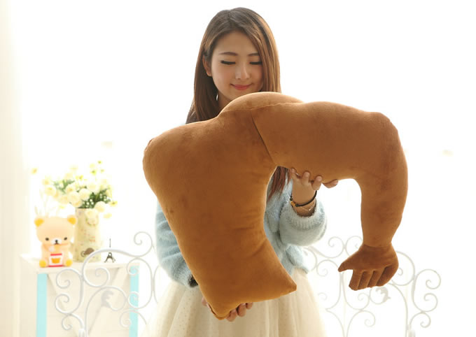 Muscle Man Pillow Cushion